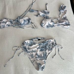Cider Toile Bikini (3 piece set)
